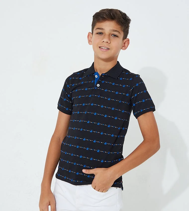 Streaming Players Aop Polo T-Shirt